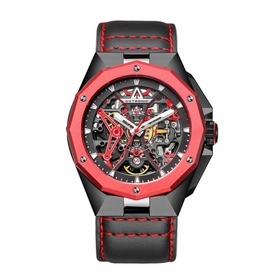 Astronic AVE-64S-RE Apache Skeleton Automatic Mens Automatic Watch