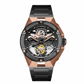 Astronic STL-117B-RG Nighthawk Tourbillon Mens Hand Wind Watch Astronic STL-117B-RG Nighthawk Tourbillon Mens Hand Wind Watch