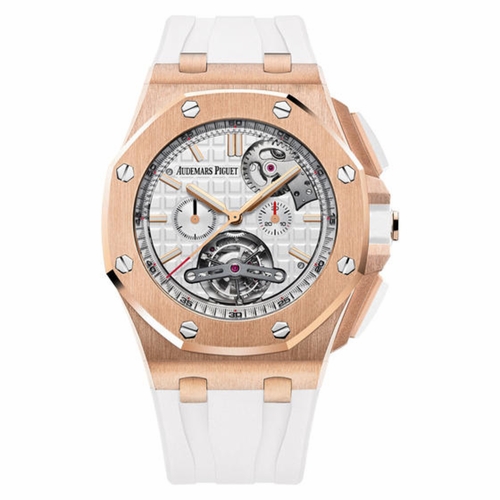 Audemars Piguet 26540OR.OO.A010CA.01 Royal Oak Offshore Tourbillon Mens Chronograph Automatic Watch