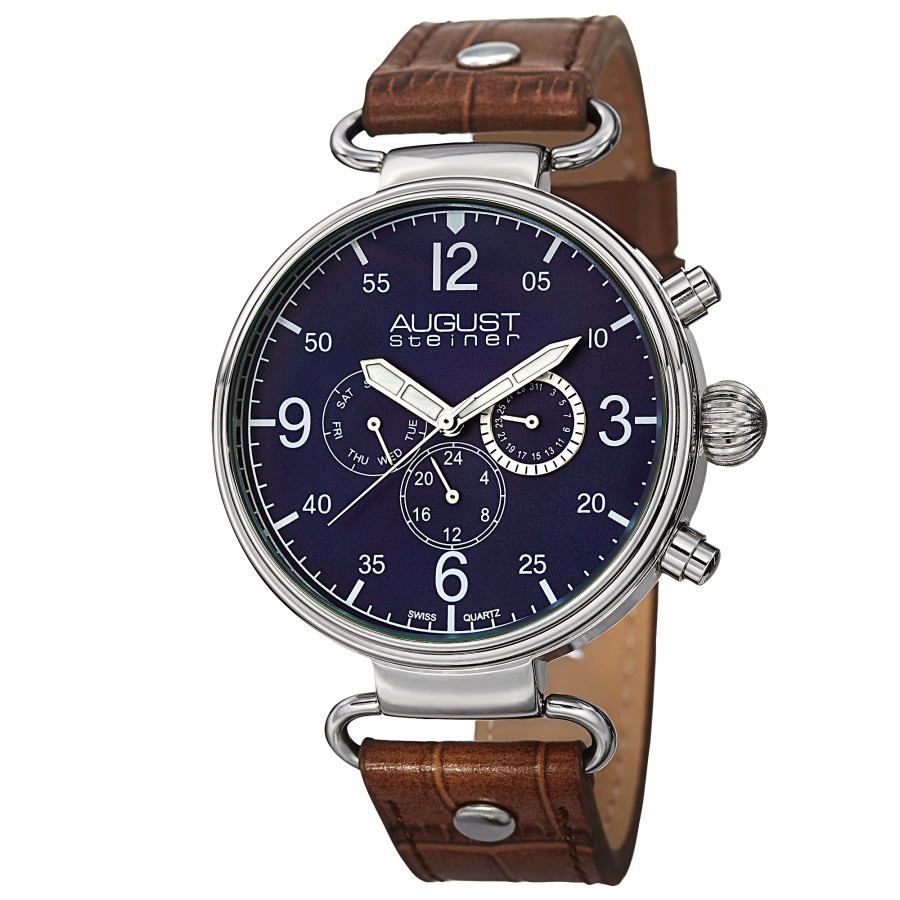 August Steiner AS8131BU Mens Quartz Watch