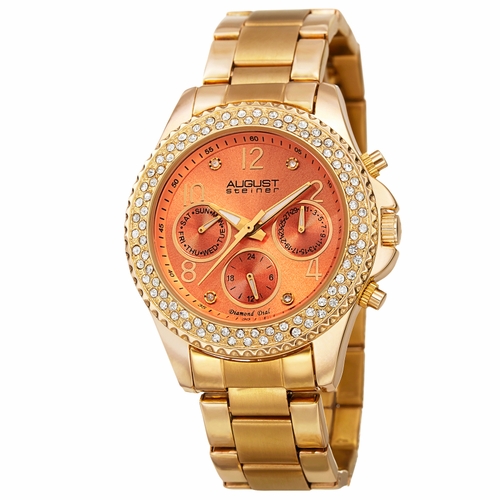 August Steiner AS8136YGOR  Ladies Quartz Watch