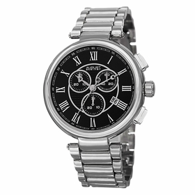 August Steiner AS8148SSB  Mens Chronograph Quartz Watch