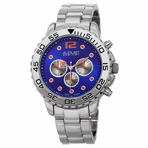 August Steiner AS8158BU  Mens Quartz Watch