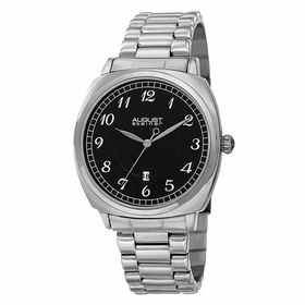 August Steiner AS8160SSB  Mens Quartz Watch