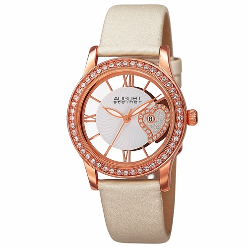 August Steiner AS8176WTR  Ladies Quartz Watch