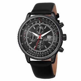 August Steiner AS8189BK  Mens Quartz Watch