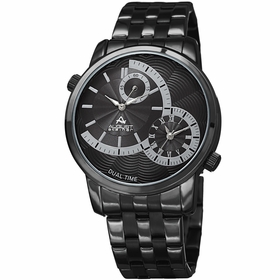 August Steiner AS8210BK Dual Time Mens Quartz Watch