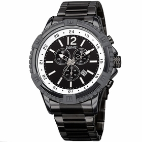 August Steiner AS8229BK  Mens Chronograph Quartz Watch