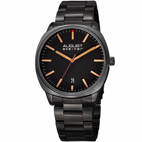 August Steiner AS8237BK  Mens Quartz Watch