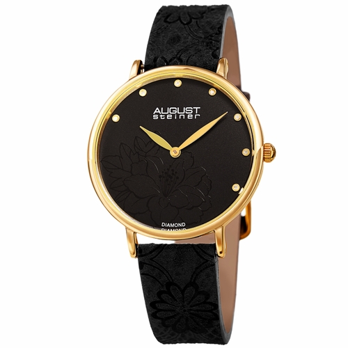 August Steiner AS8242BK  Ladies Quartz Watch