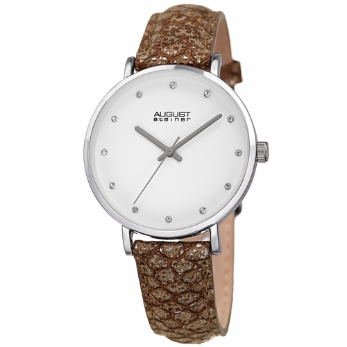 August Steiner AS8258SS  Ladies Quartz Watch
