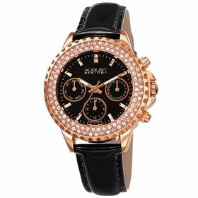 August Steiner AS8267BK  Ladies Chronograph Quartz Watch
