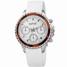 August Steiner AS8268WT  Ladies Chronograph Quartz Watch
