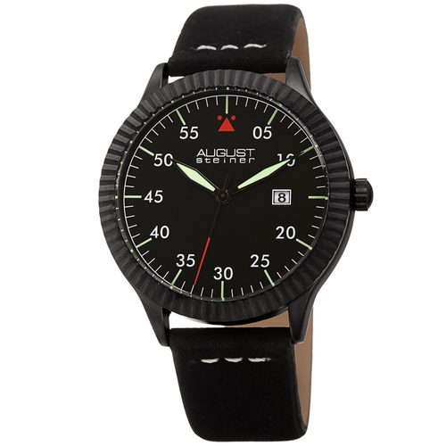 August Steiner AS8272BK  Mens Quartz Watch
