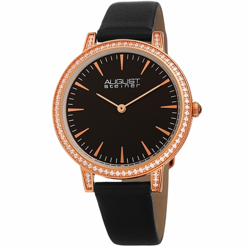 August Steiner AS8274BKR  Ladies Quartz Watch