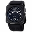 Bell and Ross BR0392-BL-CE Aviation Mens Automatic Watch