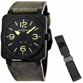 Bell and Ross BR0392-BL3-CE/SCA Nightlum Mens Automatic Watch
