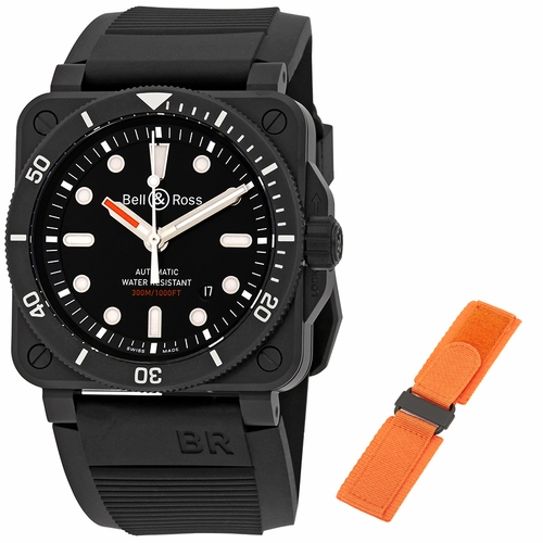 Bell and Ross BR0392-D-BL-CE/SRB  Mens Automatic Watch