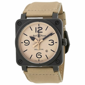 Bell and Ross BR0392-DESERT-CE Aviation Mens Automatic Watch
