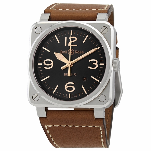 Bell and Ross BR0392-GH-ST/SCA Heritage Mens Automatic Watch
