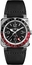 Bell and Ross BR0393-BL-ST/SCA BR03 GMT Mens Automatic Watch