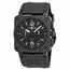Bell and Ross BR0394-BL-CE Aviation Mens Chronograph Automatic Watch
