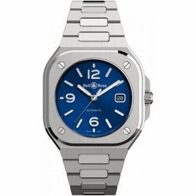 Bell and Ross BR05A-BLU-ST/SST BR 05 Blue Steel Mens Automatic Watch