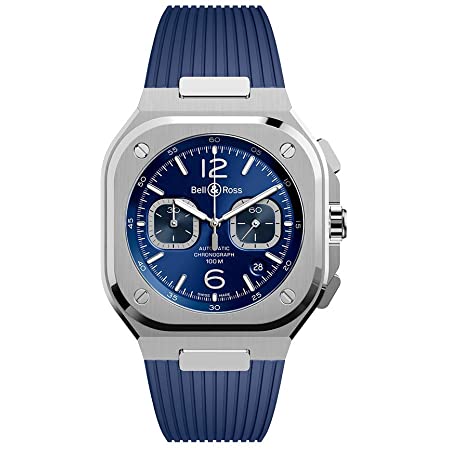 Bell and Ross BR05C-BU-ST/SRB BR 03-93 Mens Chronograph Automatic Watch