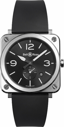 Bell and Ross BRS-BLC-ST/SRB BRS-BLC-ST Mens Quartz Watch