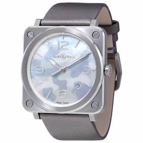 Bell and Ross BRS-CAMO-ST Aviation Ladies Quartz Watch