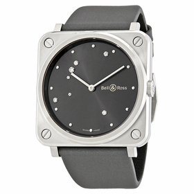 Bell and Ross BRS-ERU-ST/SCA Aviation Unisex Quartz Watch