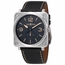 Bell and Ross BRS-HERI-ST/SCA Heritage Mens Quartz Watch