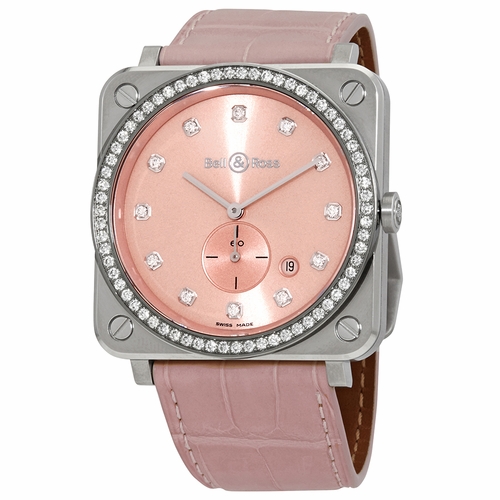 Bell and Ross BRS-PK-ST-LGD/SCR Novarosa Ladies Quartz Watch