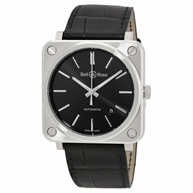 Bell and Ross BRS92-BLC-ST/SCR Aviation Mens Automatic Watch