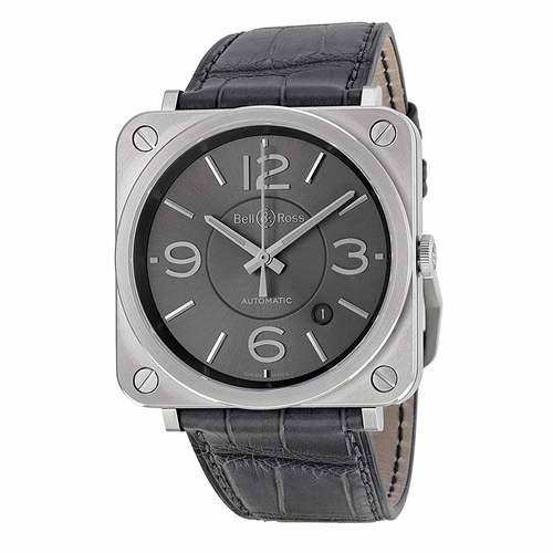 Bell and Ross BRS92-RU-ST/SCR Officer Mens Automatic Watch
