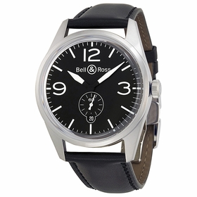 Bell and Ross BRV123-BL-ST-SCA Vintage Mens Automatic Watch