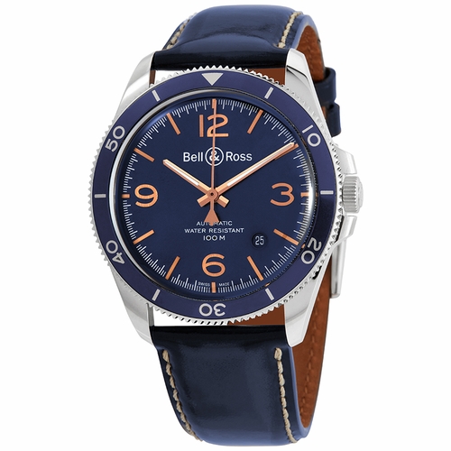 Bell and Ross BRV292-BU-G-ST/SCA Vintage Mens Automatic Watch