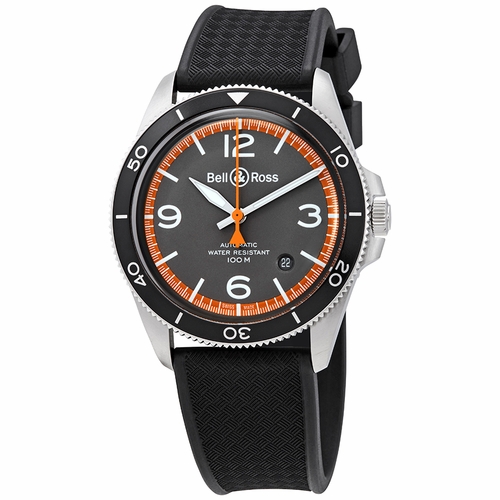 Bell and Ross BRV292-ORA-ST/SRB Vintage V2-92 Garde Cotes Mens Automatic Watch