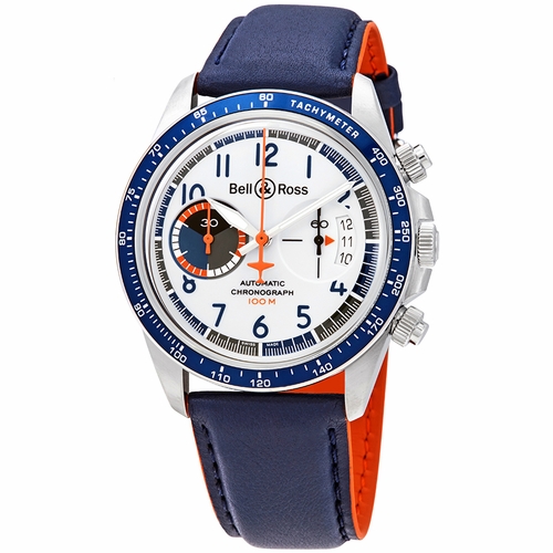 Bell and Ross BRV294-BB-ST/SCA Vintage V2-94 Mens Chronograph Automatic Watch