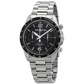 Bell and Ross BRV294-BL-ST/SST Vintage V2-94 Mens Chronograph Automatic Watch