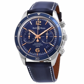 Bell and Ross BRV294-BU-G-ST/SCA Vintage V2-94 Mens Chronograph Automatic Watch