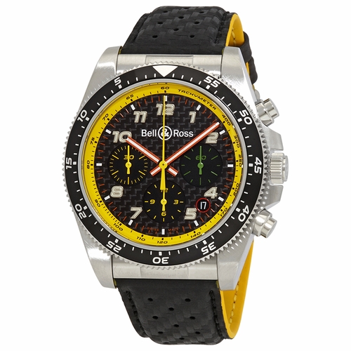 Bell and Ross BRV394-RS19/SCA Vintage Renault Sport Mens Chronograph Automatic Watch