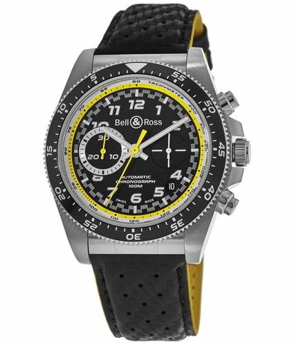 Bell and Ross BRV394-RS20/SCA Vintage Mens Chronograph Automatic Watch
