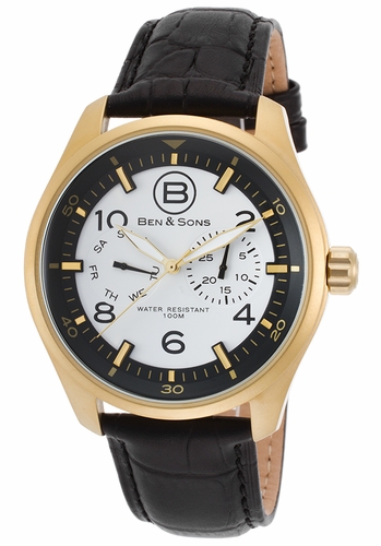 Ben and Sons BS-10010-AN-02S Marshall Mens Quartz Watch Ben and Sons BS-10010-AN-02S Marshall Mens Quartz Watch