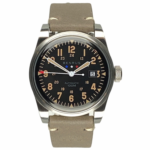 Benrus F2-SA-BK-LSA Field Mens Automatic Watch Benrus F2-SA-BK-LSA Field Mens Automatic Watch