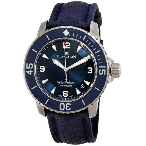 Blancpain 5015-12B40-O52A Fifty Fathoms Mens Automatic Watch