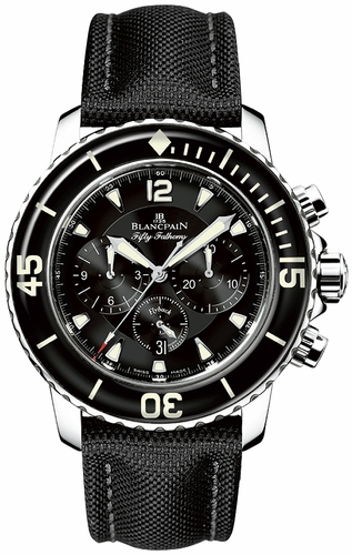 Blancpain 5085F-1130-52B Fifty Fathoms Mens Chronograph Automatic Watch