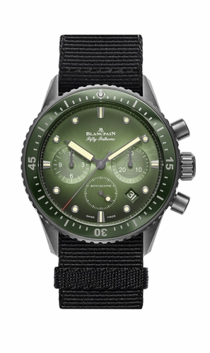 Blancpain 5200 0153 NABA Fifty Fathoms Bathyscaphe Chronographe Flyback Mens Chronograph Automatic Watch