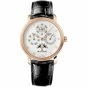 Blancpain 6057-3642-53B Villeret Mens Automatic Watch