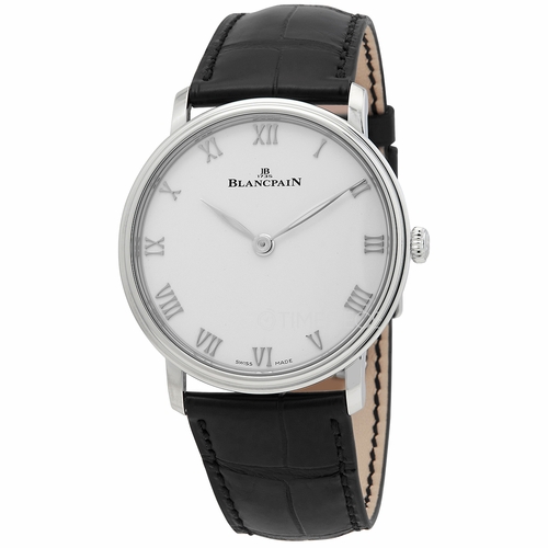 Blancpain 6605-1127-55B Villeret Mens Hand Wind Watch